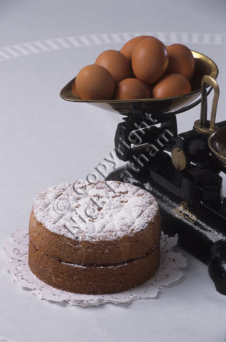 Victorian Food Company white background scales eggs traditional